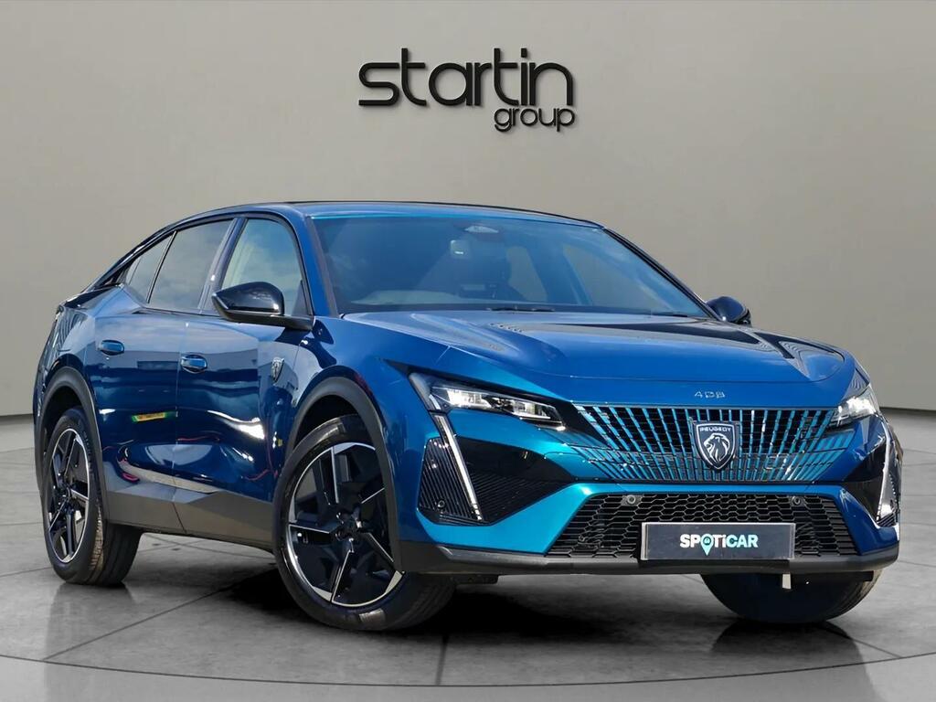 Peugeot 408 1.2 Gt Fastback E-dsc6 Euro 6 Ss Blue