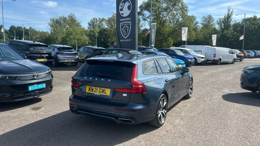 Volvo V60 2.0H T6 Recharge 11.6Kwh R-design Awd Euro 6 Blue #3