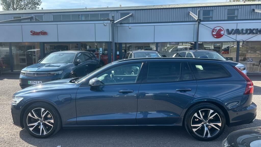 Volvo V60 2.0H T6 Recharge 11.6Kwh R-design Awd Euro 6 Blue #5