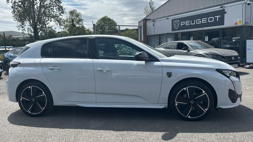 Peugeot 308 54Kwh Gt Hatchback 156 Ps White #5