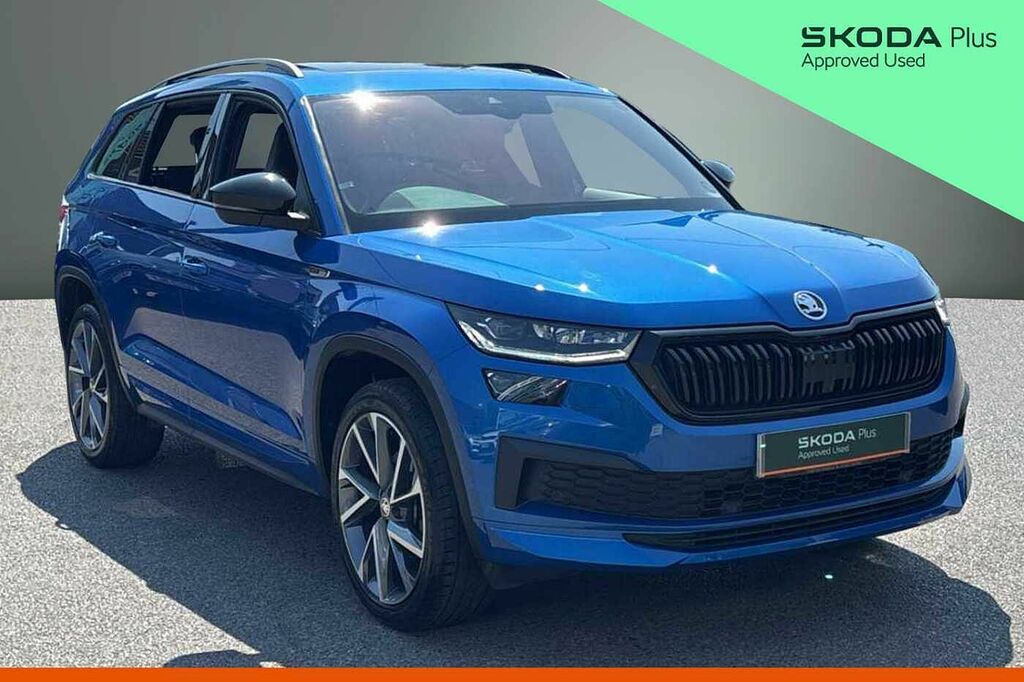 Skoda Kodiaq 1.5 Tsi Sport Line Dsg 7 Seat Blue