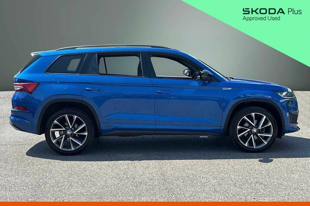 Skoda Kodiaq 1.5 Tsi Sport Line Dsg 7 Seat GL22HSG Blue #4