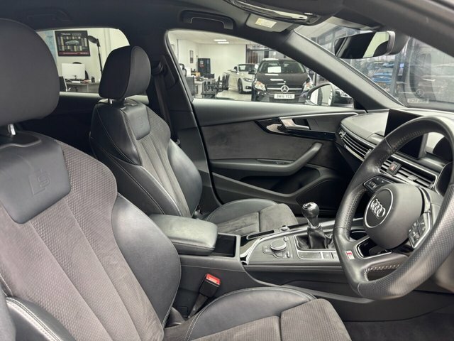 Audi A4 Tfsi Black Edition Saloon Black #3