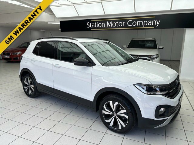 Volkswagen T-Cross Tsi Black Edition Suv White