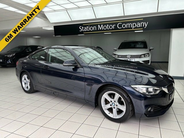 BMW 4 Series Gran Coupe 420I Se Coupe Blue