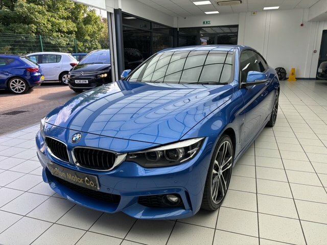 BMW 4 Series Gran Coupe 420I M Sport Coupe Blue #5
