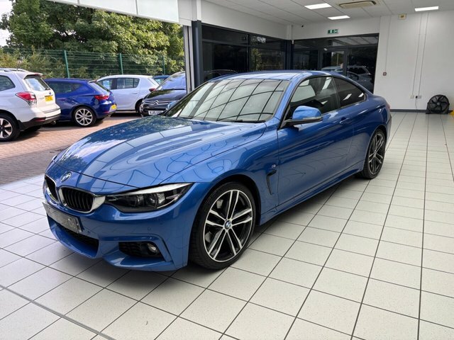 BMW 4 Series Gran Coupe 420I M Sport Coupe Blue #6