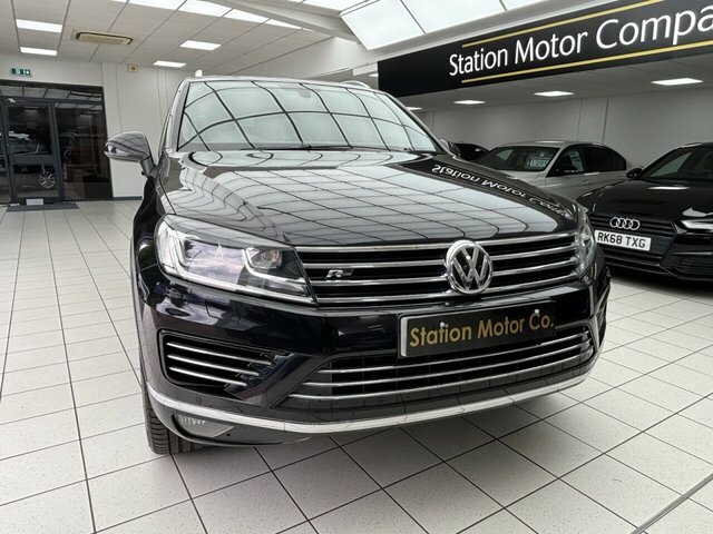 Volkswagen Touareg Tdi V6 R-line Suv Black #3