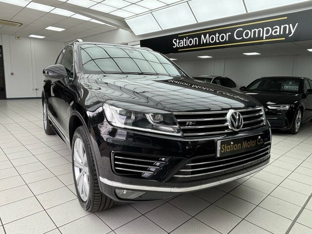 Volkswagen Touareg Tdi V6 R-line Suv Black #2