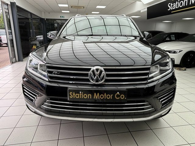 Volkswagen Touareg Tdi V6 R-line Suv Black #4
