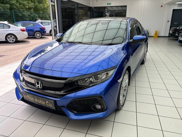 Honda Civic I-dtec Ex Hatchback Blue #5