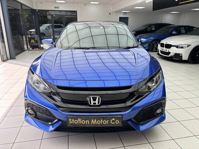 Honda Civic I-dtec Ex Hatchback Blue #4