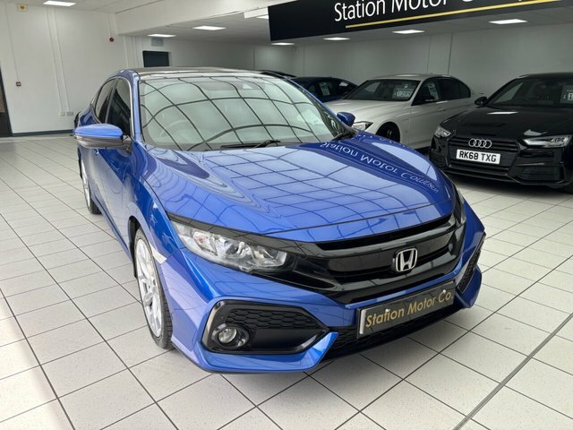 Honda Civic I-dtec Ex Hatchback Blue #3