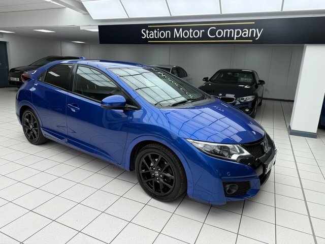 Honda Civic I-vtec Sport Hatchback Blue #4