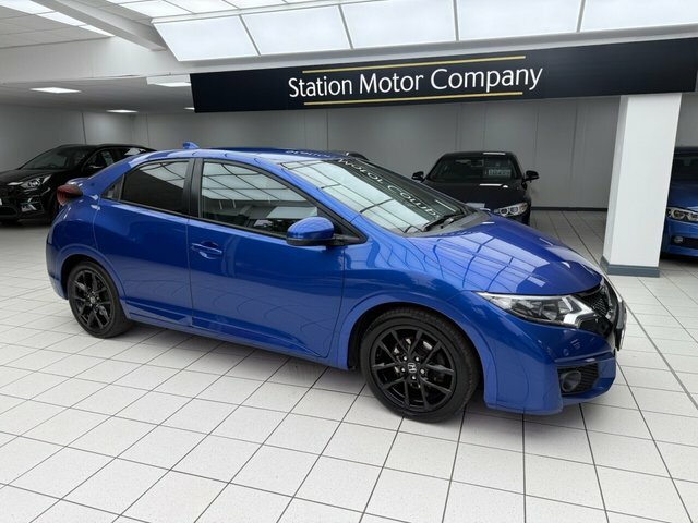 Honda Civic I-vtec Sport Hatchback Blue #6