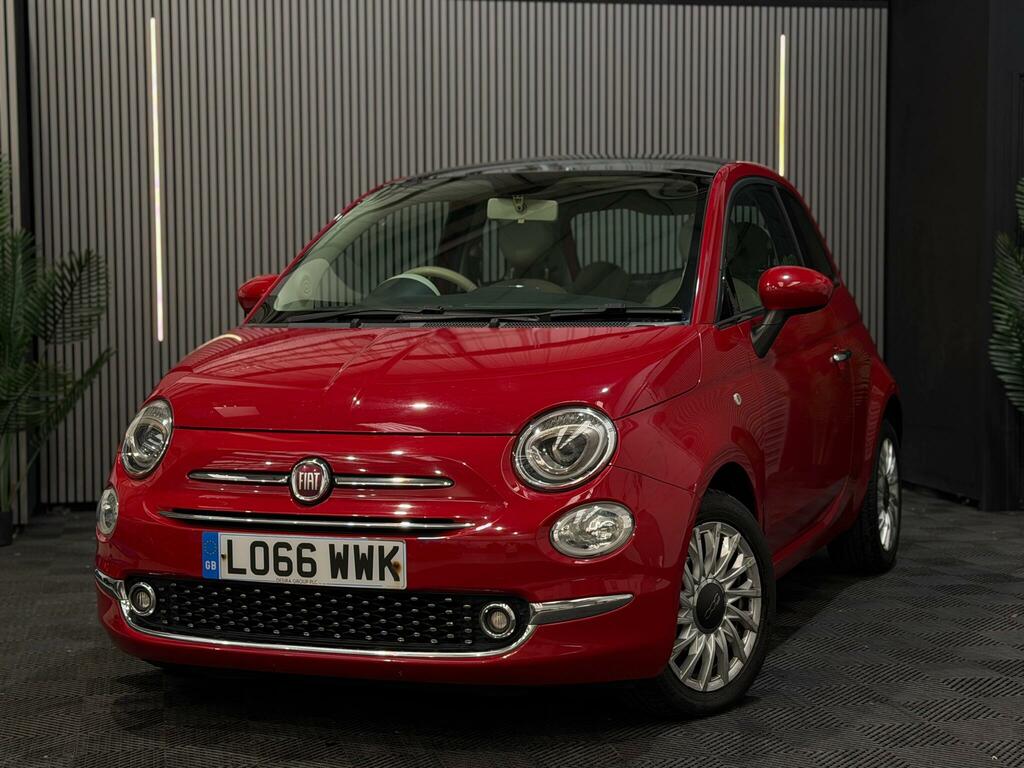 Fiat 500 Lounge Red #2