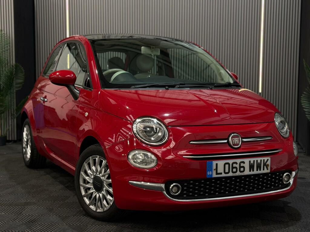 Fiat 500 Lounge Red #5