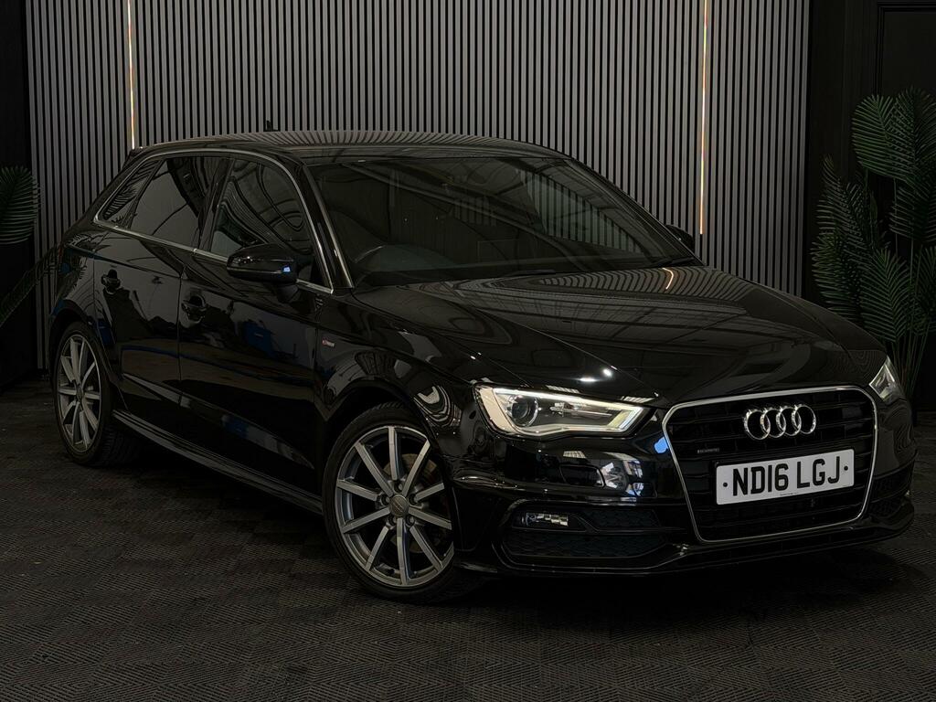 Audi A3 S Line Black #4