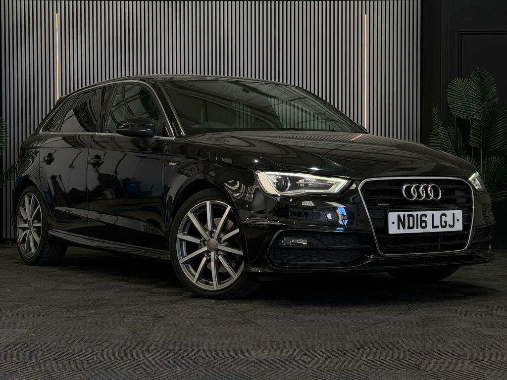 Audi A3 S Line Black #5