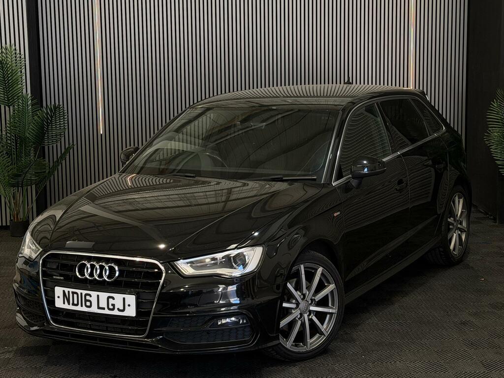 Audi A3 S Line Black #3