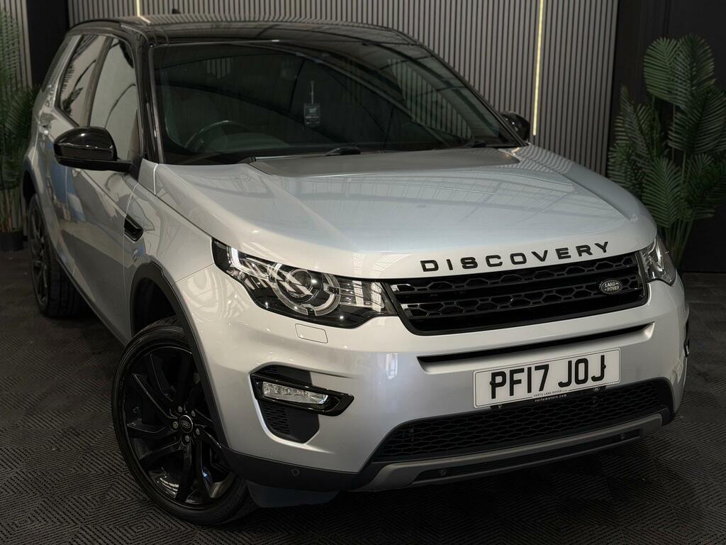 Land Rover Discovery Sport Hse Black Silver #6