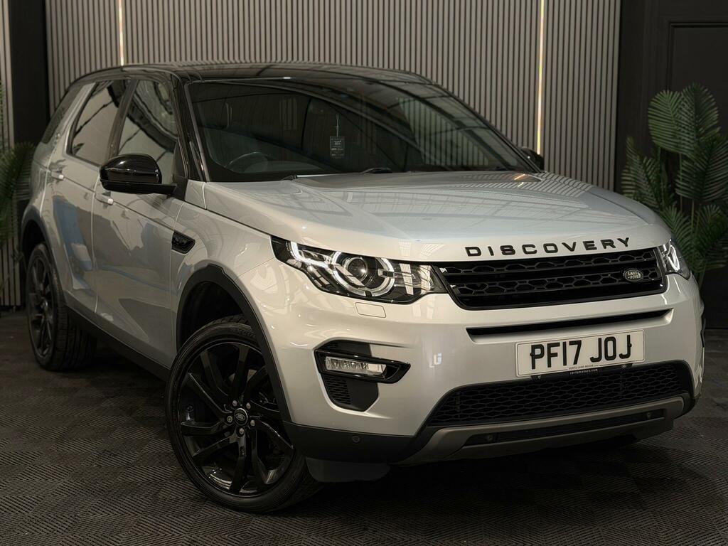 Land Rover Discovery Sport Hse Black Silver #4