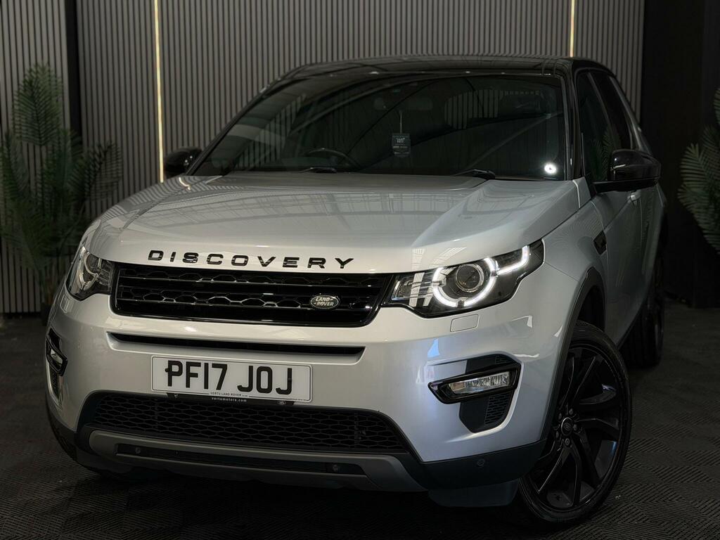Land Rover Discovery Sport Hse Black Silver