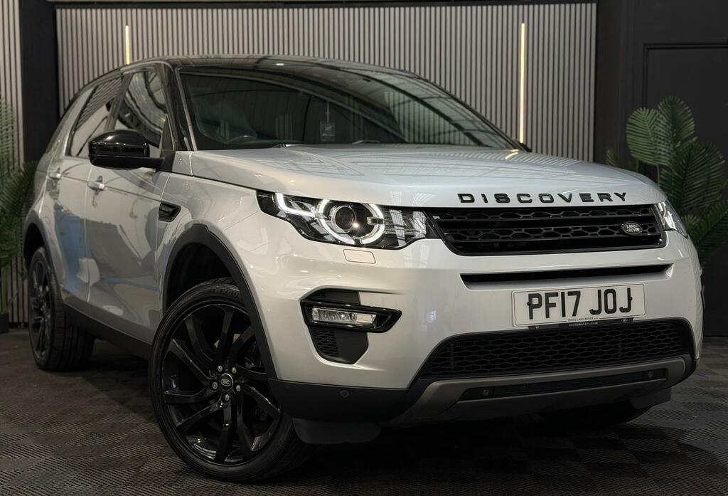 Land Rover Discovery Sport Hse Black Silver #5