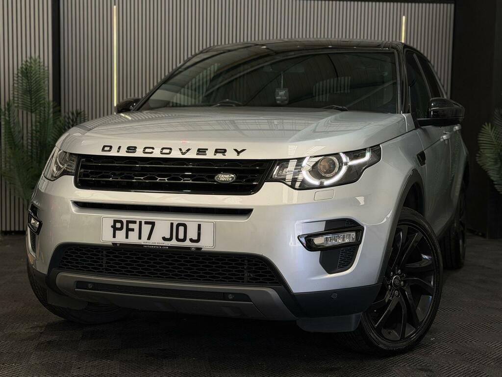 Land Rover Discovery Sport Hse Black Silver #2