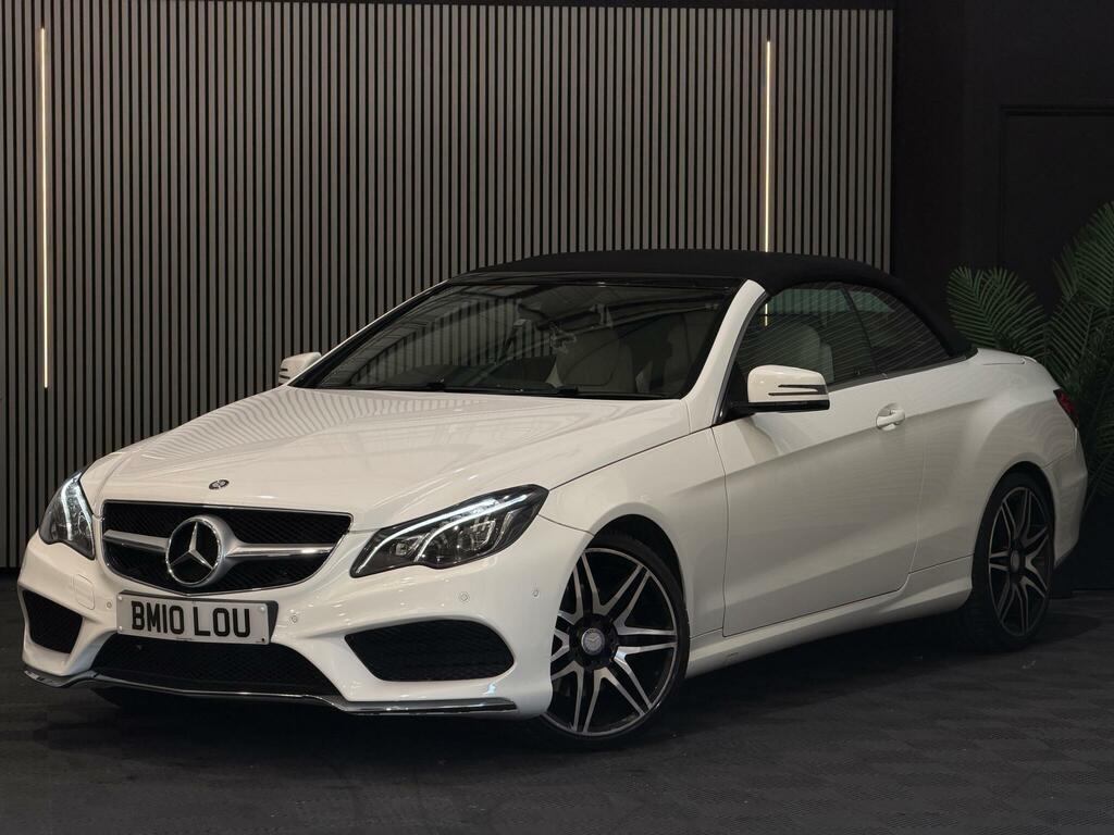Mercedes-Benz E Class Amg Line White #5