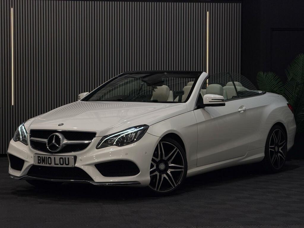 Mercedes-Benz E Class Amg Line White #3