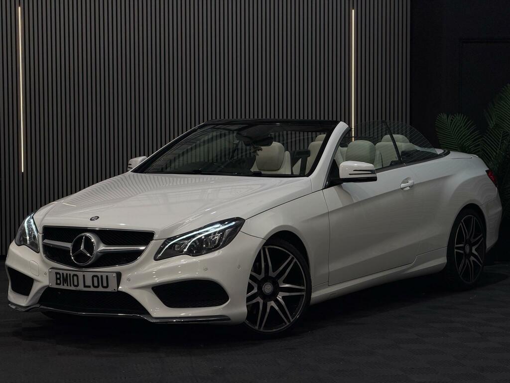Mercedes-Benz E Class Amg Line White #2