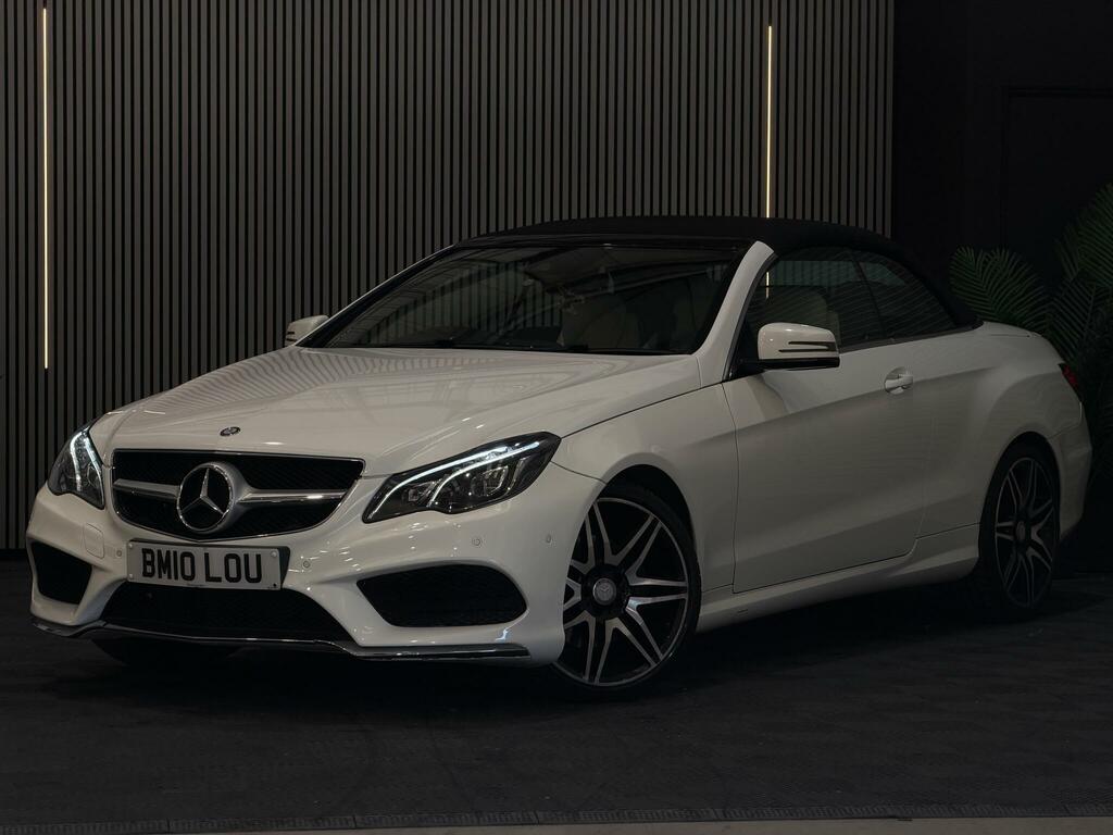 Mercedes-Benz E Class Amg Line White #4