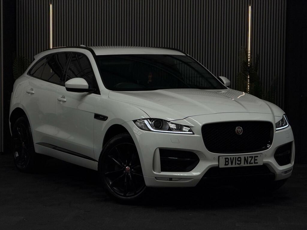 Jaguar F-Pace R-sport BV19NZE White #4