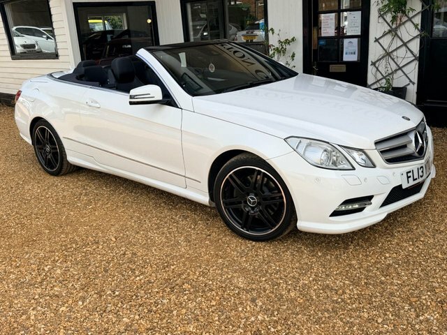 Mercedes-Benz E Class 2.1 E220 Cdi Blueefficiency Sport Cabriolet Di White #4