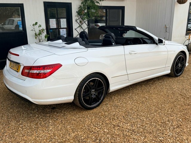 Mercedes-Benz E Class 2.1 E220 Cdi Blueefficiency Sport Cabriolet Di White #6