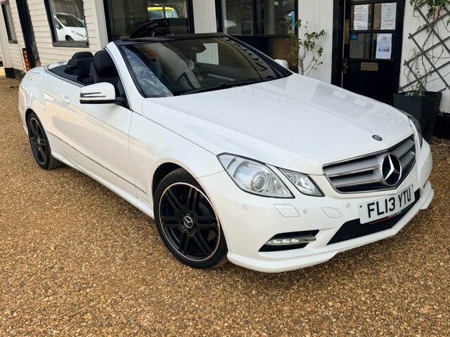 Mercedes-Benz E Class 2.1 E220 Cdi Blueefficiency Sport Cabriolet Di White