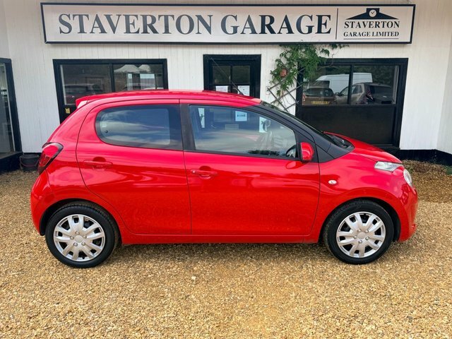 Citroen C1 1.0 Vti Feel Hatchback Euro 5 E WP15UEG Red #4