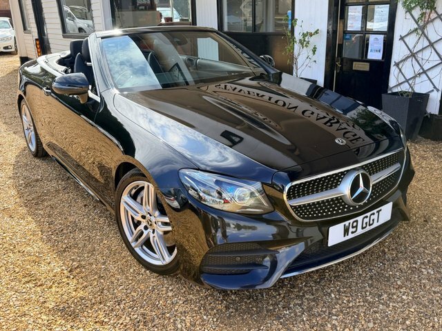 Mercedes-Benz E Class 2.0 E300 Gpf Amg Line Cabriolet G-troni Black