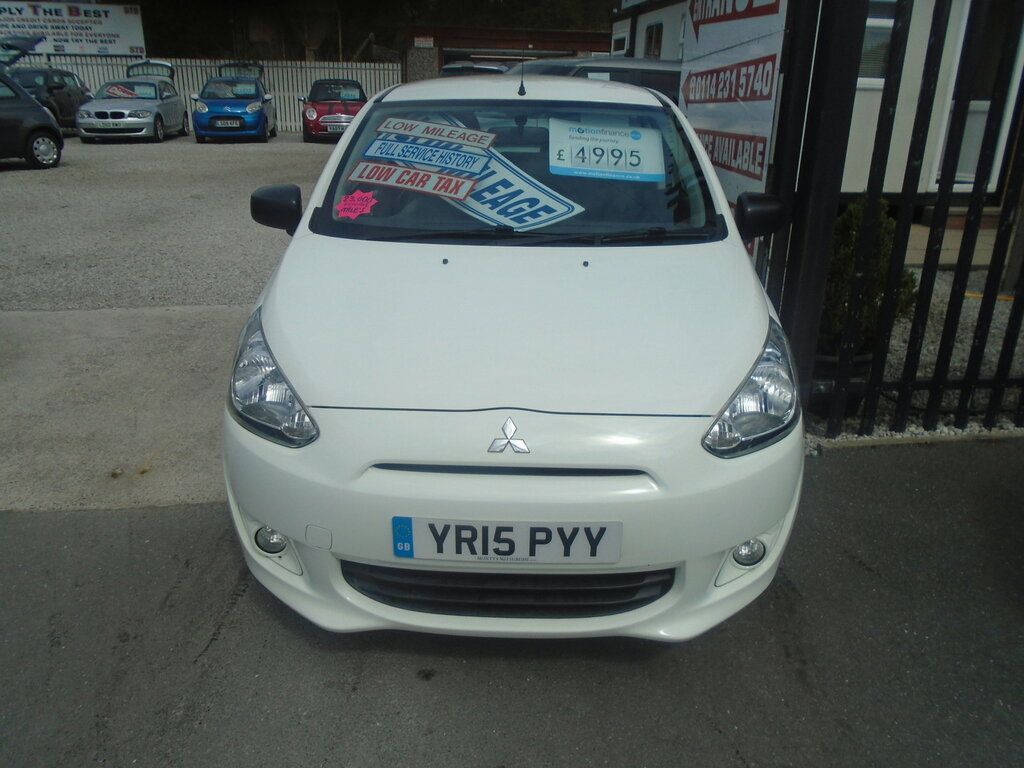 Mitsubishi Mirage 1.0 1 Hatchback Euro 5 70 Ps White #2
