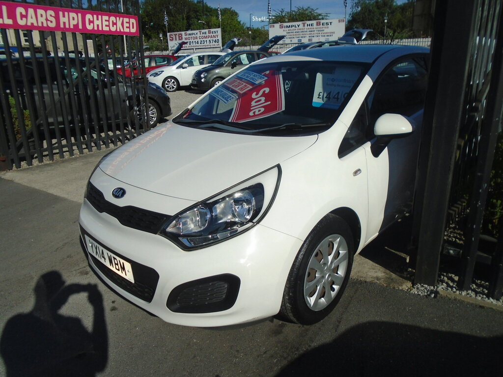 Kia RIO 1.25 1 Hatchback Euro 5 84 Bhp White #3