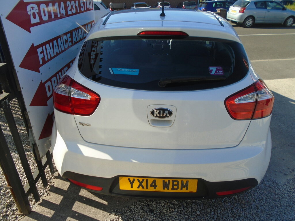 Kia RIO 1.25 1 Hatchback Euro 5 84 Bhp White #6