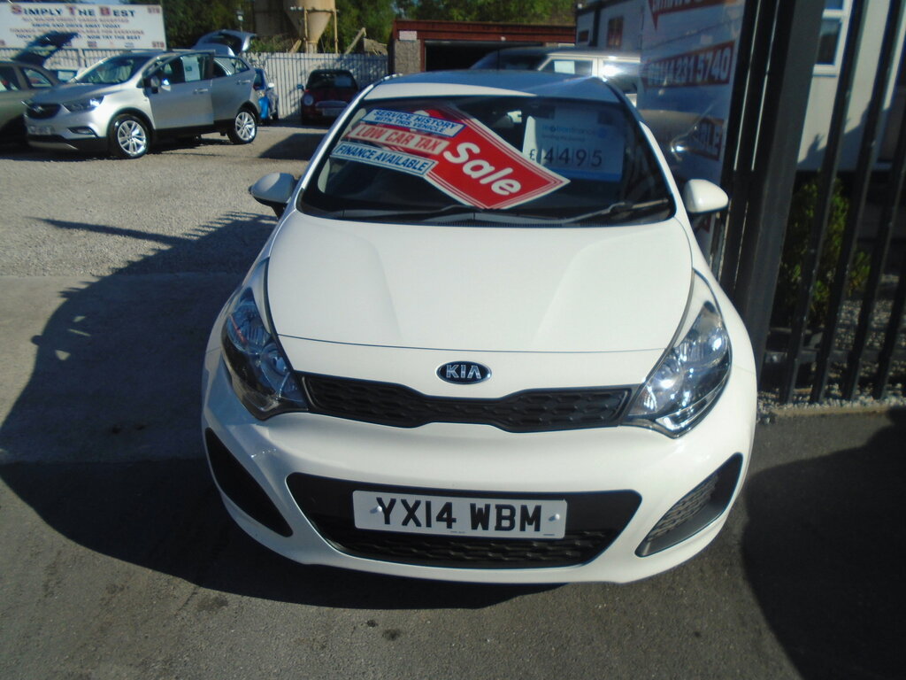 Kia RIO 1.25 1 Hatchback Euro 5 84 Bhp White #2