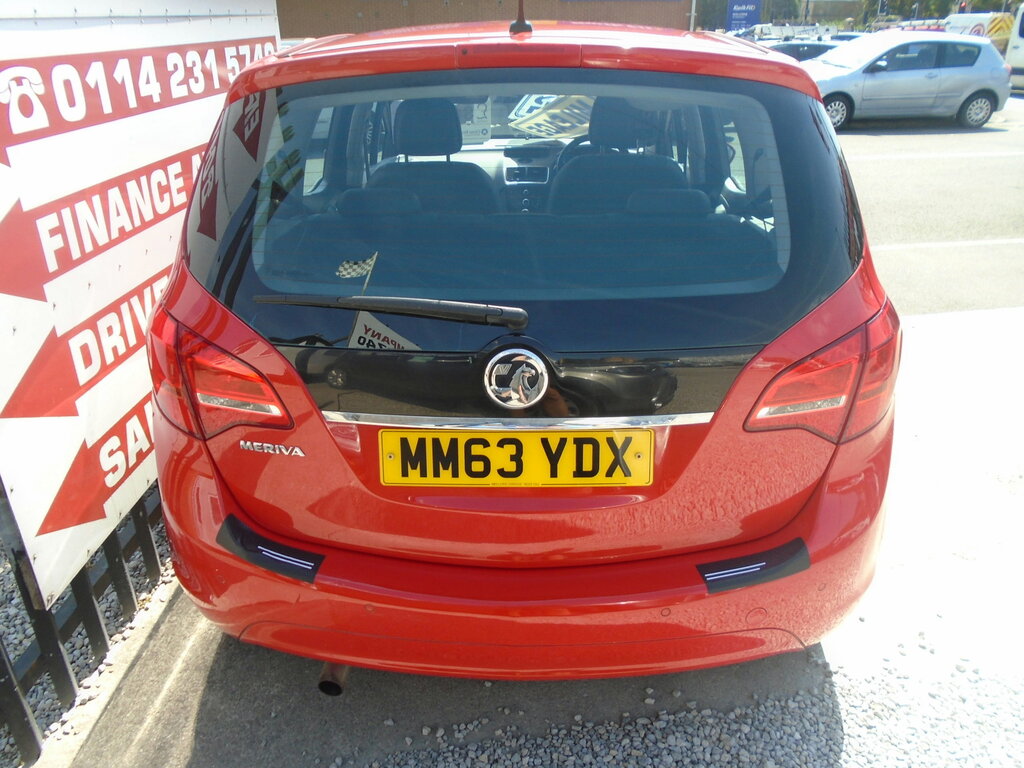 Vauxhall Meriva 1.4I Tech Line Mpv Euro 6 100 P Red #13