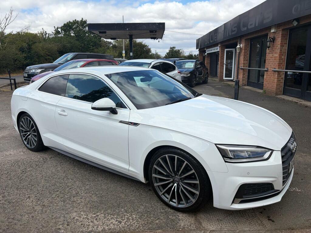 Audi A5 2.0 Tfsi 40 S Line S Tronic Euro 6 Ss White