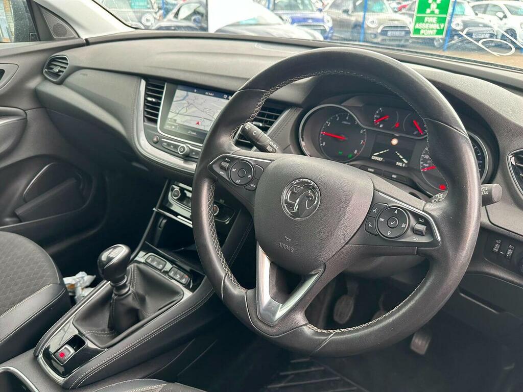Vauxhall Grandland X 1.2 Turbo Sport Nav Euro 6 Ss Grey