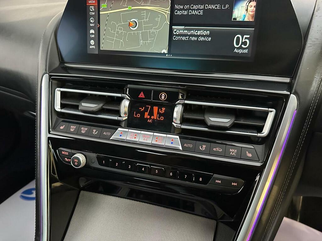 BMW 8 Series 3.0 840I M Sport Steptronic Euro 6 Ss Black #11