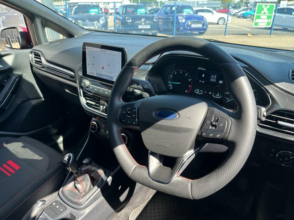 Ford Fiesta 1.0T Ecoboost St-line Euro 6 Ss Red