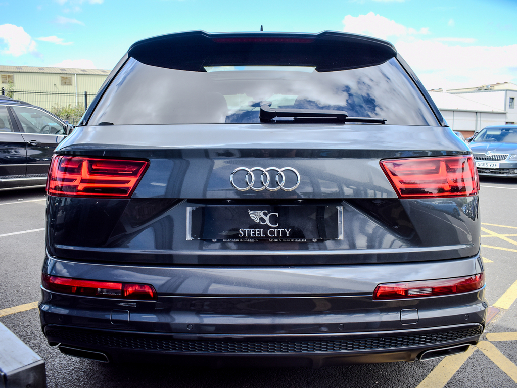 Audi Q7 Tdi Quattro S Line Black Edition Black #6