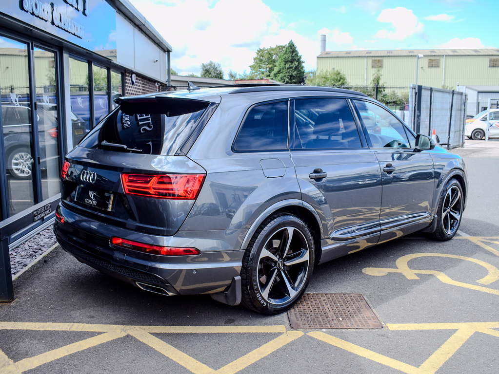 Audi Q7 Tdi Quattro S Line Black Edition Black #5